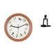 thumbnail image 5 of Reloj De Pared Con Pájaro Cantor, Escultura Abstracta Pensativa, Figura Decorativa, Adorno De Mesa Simple, Estatua Para Armario, Dormitorio, Estantería, Chimenea, Relojes De Pájaro, Relojes, 5 of 8