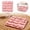 Pink, variant on Dinosaur Shape Silicone Ice Cube Tray – Fun Dino Mold for Ice, Chocolate & Candy, Flexible Freezer Accessory (Pink)