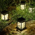 thumbnail image 6 of Solar Pathway Light, Outdoor Hanging Solar Landscape Light with 30 LEDs Fairy Lights, Waterproof Decorative Solar Table Lamp Warm White for Lawn Patio Garden Yard, 6 of 10