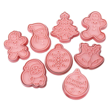 

3D Plastic Biscuit Mold Cookie Stamp DIY Fondant Cake Mould Kitchen Baking Tool