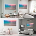 thumbnail image 3 of Cuadro Decorativo Playa Atardecer Rosa Canvas Revolution  Cuadro 120 x 60 cm, 3 of 5