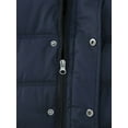 thumbnail image 5 of KVE Boy's Hooded Winter Coat Warm Puffer Jacket Thicken Quilted Coat with Removable Hood Navy 10-12, 5 of 7