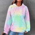thumbnail image 2 of LIaqionyy Sweatshirts for Women's Oversized Tops Hoodies Pullover Fashion Sweatshirts with Pocket Fall Winter Clothes, 2 of 5
