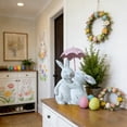 thumbnail image 6 of Naittoop Little Rabbits Sculpture Umbrella Rabbits Resin Decorative Ornament Suitable For Valentine's Day And Easter Decoration, 6 of 6