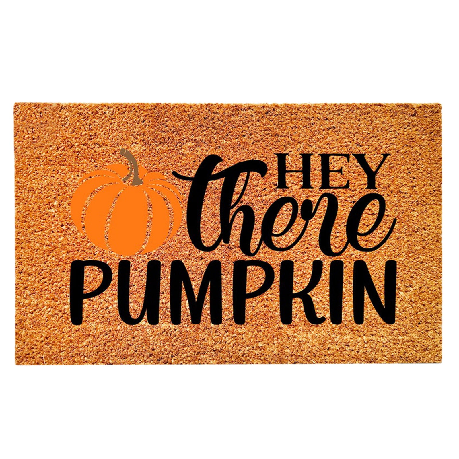 yubnlvae carpet decor mat pumpkin doormat door rug mat fall