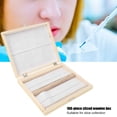thumbnail image 4 of Wooden Prepared Slide Box, Specimens Slide Box, Basic Biology For Home For School Science Education, 4 of 8