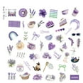 thumbnail image 3 of 50Pcs Lavender Stickers Waterproof Vinyl Decals for Water Bottles Journals Laptops and Phone Case Decoration Floral DIY Art, 3 of 6