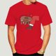 thumbnail image 1 of Camisetas con estampado navideño de Moo Deng para hombre, camiseta informal transpirable, camiseta de manga corta para mujeres y hombres, camisetas gráficas navideñas, 1 of 5