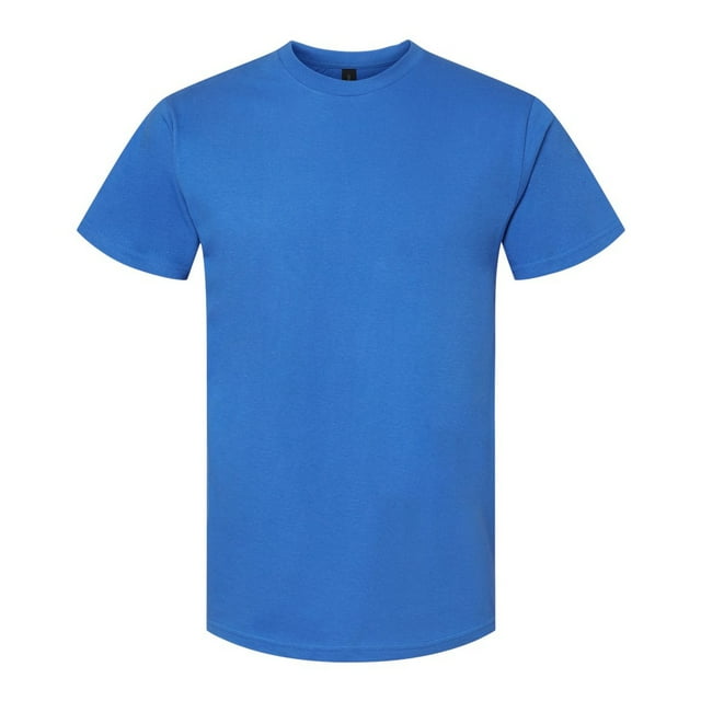 Gildan - Camiseta Softstyle de Medio para Adultos Unisex (Azul Real)