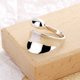 thumbnail image 1 of Anillos ajustables geométricos de Plata de Ley 925 para mujer, joyería hermosa de lujo, regalos, joyería femenina, dinero 925, 1 of 2