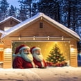 thumbnail image 5 of Holiday Cheer Garage Festive Christmas Banner with Bright Colors Festive Design Perfect for Auto Enthusiasts Home Garages Easy Hanging Durable Material, 5 of 5