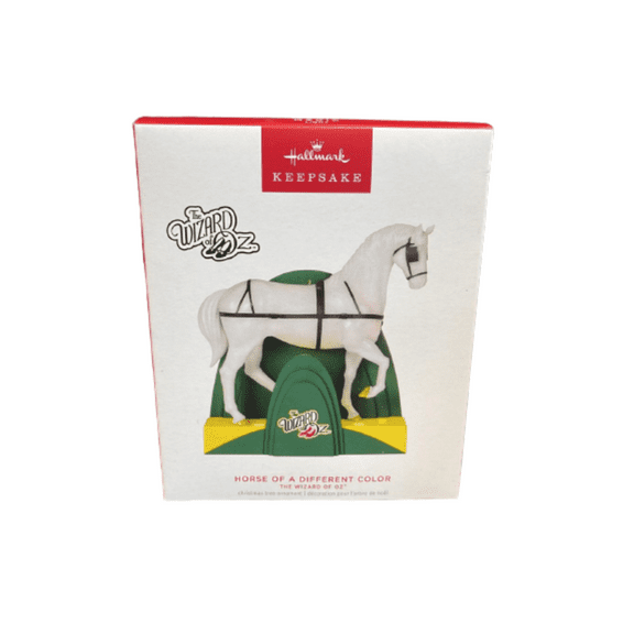 Hallmark Ornament 2023 Wizard of Oz - Horse of a Different Color *Magic  Click for Video