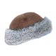 thumbnail image 4 of Sombrero de invierno tipo pescador de piel sintética, ideal para viajes, actividades al libre, motociclismo y senderismo., 4 of 8