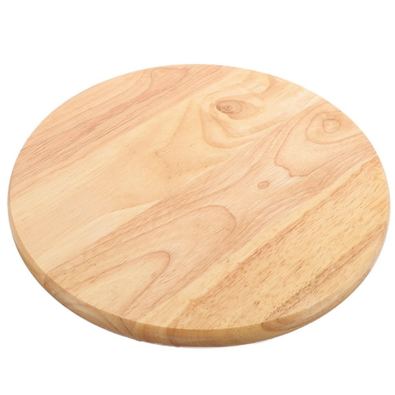 WHAMVOX Beige Wooden Bar Stool Replacement Seat for Daily Use Easy to Clean Home Decor 14.0 Inches