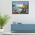 thumbnail image 4 of Cuadros Decorativos Kit de pintura de diamantes Paisaje Cuadrado Diamante Mosaico Imagen Arte JShteea Nuevos Originales, 4 of 9