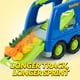 thumbnail image 3 of Camión con forma de dinosaurio, juguete JOYIN, transportador de coche con 6 figuras, 3 of 8