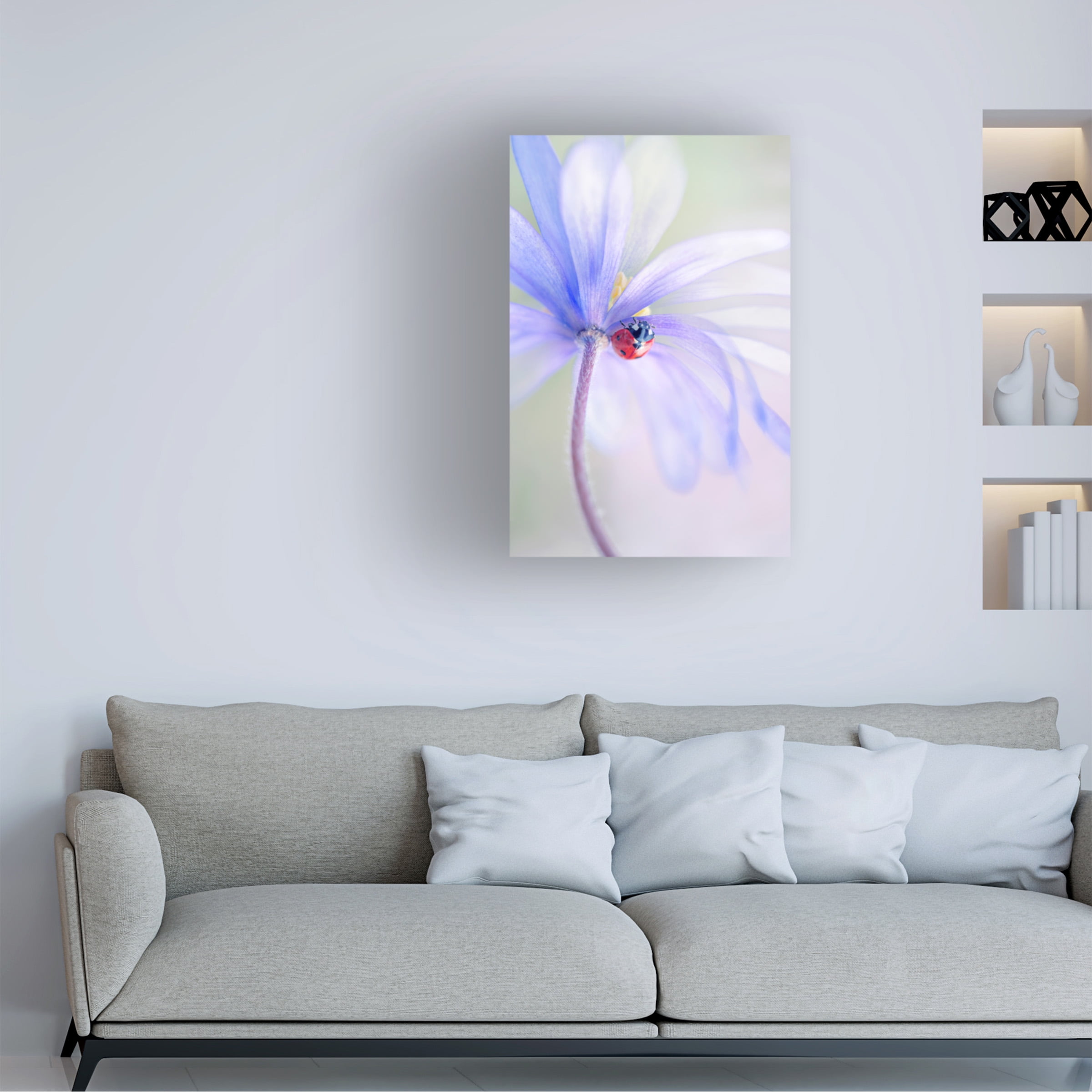Jacky Parker 'Spring Lady' Canvas Art