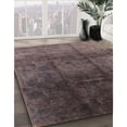 thumbnail image 3 of Ahgly Company Machine Washable Indoor Rectangle Industrial Modern Mauve Taupe Purple Area Rugs, 7' x 10', 3 of 7