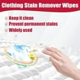 thumbnail image 3 of Evolution Stain Remover Wet Wipes,Clothing Stain Removal Wet Wipes Individual Wrapped Cleaning Wipes,Stain Removal Wet Wipes,for Suitable for on Clothes,Shoes,and Bed Sheets (60pcs), 3 of 8