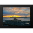 thumbnail image 2 of Burdick, Chuck 14x11 Black Modern Framed Museum Art Print Titled - Wickaninnish Sunset, 2 of 5