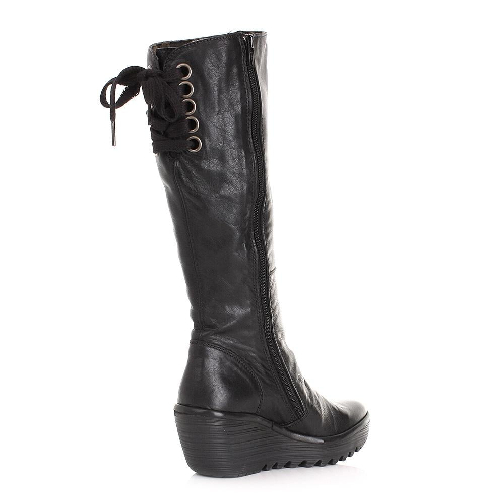 FLY London - Yust Tall Wedge Boot 