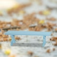 thumbnail image 1 of Simulación 1/12 casa de muebles BJD de muñeca Micro paisaje sillón modelo jardín parque decoración accesorios escritorio azul Salvador banco de la casa de muñecas, 1 of 10