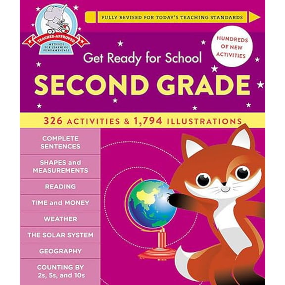 Pre-Owned Get Ready for School: Second Grade