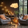thumbnail image 2 of Shisuyan Creative Cloud Shape LED Pendant Lamp Fashion Cloth Decorative Ceiling Light for Home Restaurant Bar Cafe (without Ground Wire), 2 of 8