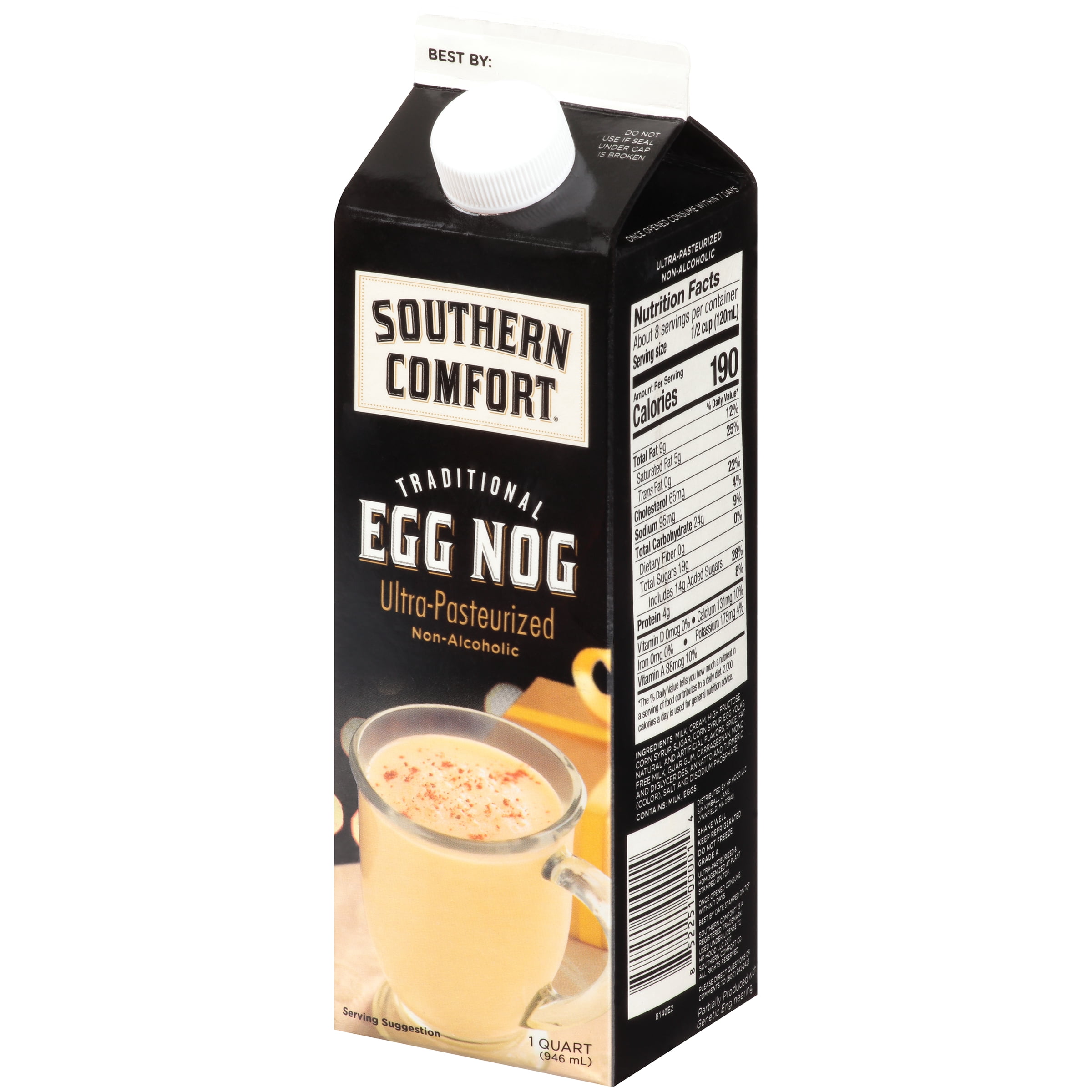 Southern Comfort Traditional Egg Nog 1 Quart Walmart Com Walmart Com