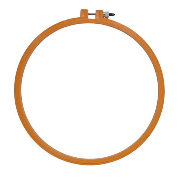 Susan Bates Orange Hoop-La Embroidery Hoop 8 Inch