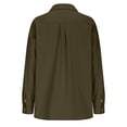 thumbnail image 5 of Men Safari Long Sleeve UPF 50+ Sun Protection Quick Dry Fishing Hiking Lightweight Outdoor Travel Cargo Shirt, 5 of 7