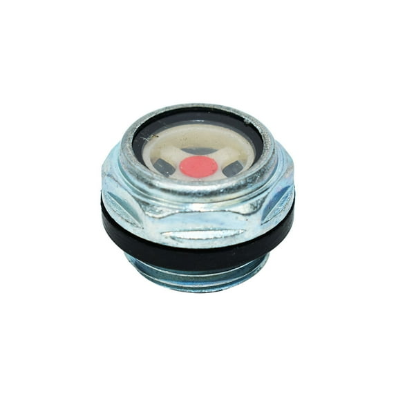 Interstate Pneumatics CSG7012 G1/2 Male Thread Oil Sight Glass for Compressors