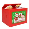 thumbnail image 3 of Musical Santa Claus Coin Bank With Automatic Money Stealing Function Fun Gift Toy For Kids Promotes Saving Habit, 3 of 7
