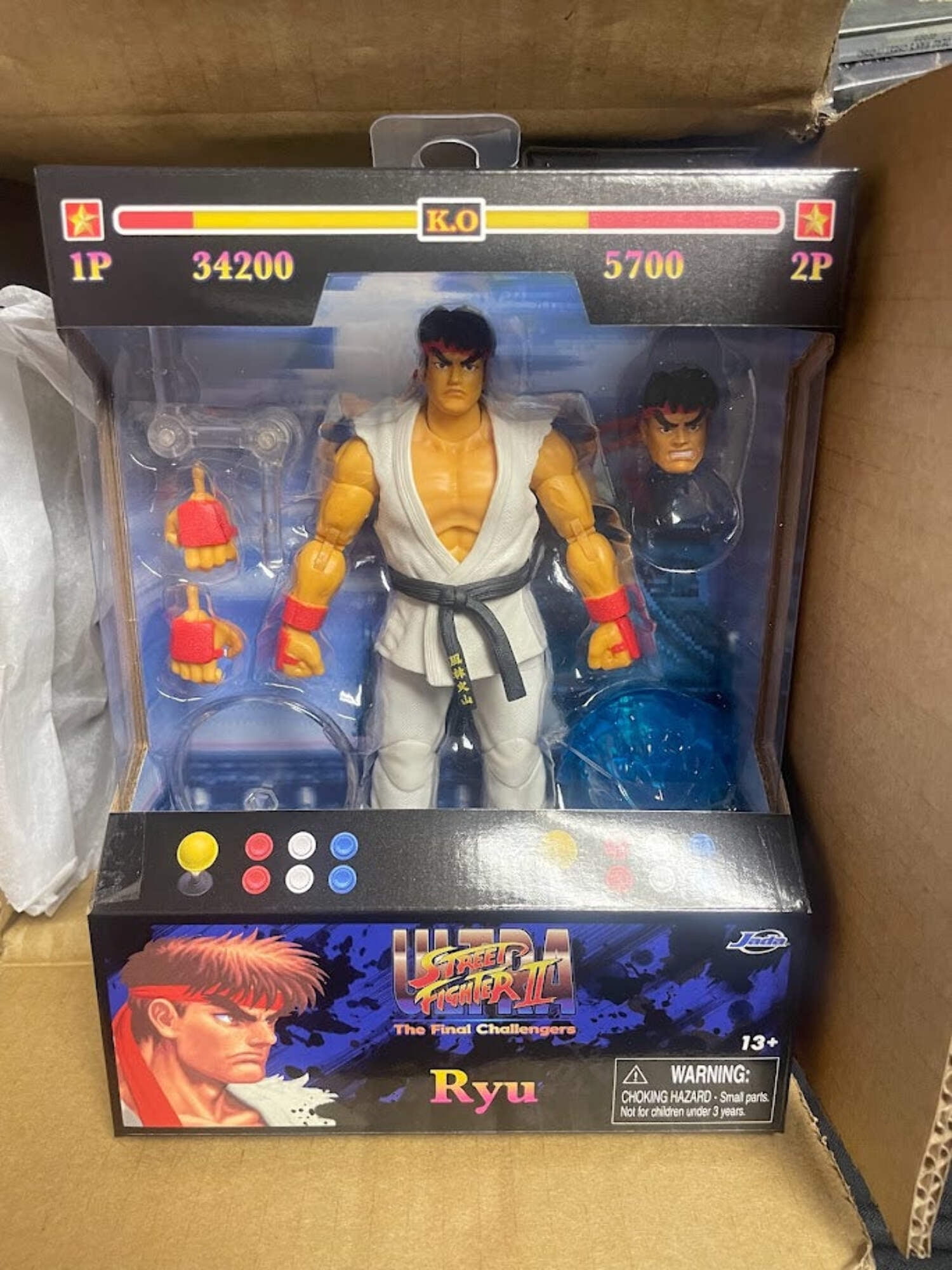 2023 Jada Action Figure Street Fighter Ryu