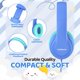 thumbnail image 3 of Auriculares con cable JoySpark Kids, límite de volumen de 85 dB, azul, 3 of 7