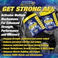 thumbnail image 3 of MHP Strong AF, Pre-Workout, Muscle Building, Strength, Performance, Creatine, Shilajit, Beta Alanine, Citrulline, Alpha-GPC, Sour Candy, 40 Servings, 3 of 6