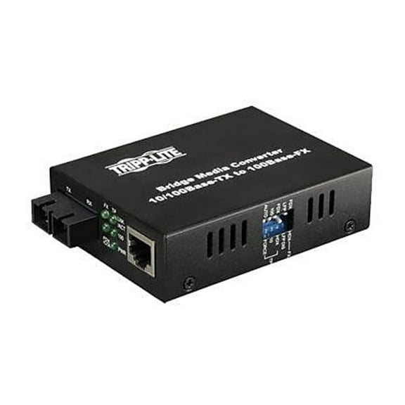 EATON TRIPP LITE SERIES GIGABIT MULTIMODE FIBER TO ETHERNET MEDIA CONVERTER, 10/