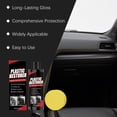 thumbnail image 6 of Yunuuuoa Car Interior Cleaner Kit for Plastic Surfaces, Effective Stain and Dirt Remover with Sponge, Gentle Formula for Dashboard, Vinyl, Leather Trim Cleaning and Detailing, Safe Non-Toxic, 6 of 9
