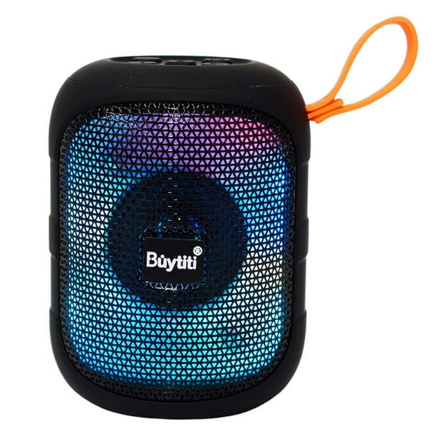 Bocina Bluetooth Buytiti Cilindrica Portatil Antiderrapante