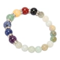 thumbnail image 5 of Pulsera de cuentas de chakras, 7 chakras, cristales curativos, pulsera de meditación, relajación, alivio del estrés, pulsera de cristal para mujeres y hombres tipo 3, 5 of 5