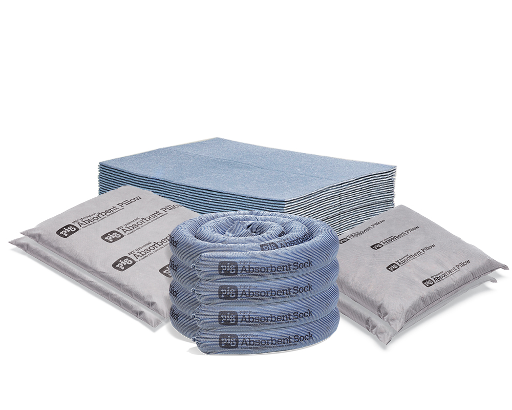 Garage Water Absorbing Kit by New Pig, Absorbs up to 16 Gallons No