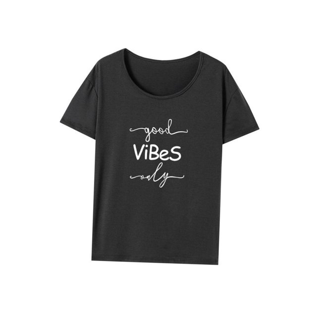 Camiseta para mujer Yinane ropa de calle deportiva básica cuello redondo SG