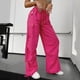 thumbnail image 4 of Gibobby Pantalones para mujer cargo Vestido Hijabi ropa islámica Abaya para mujeres con capucha oración Abaya para dama moda moderna oración islámica Abaya(Rosa caliente,G), 4 of 5
