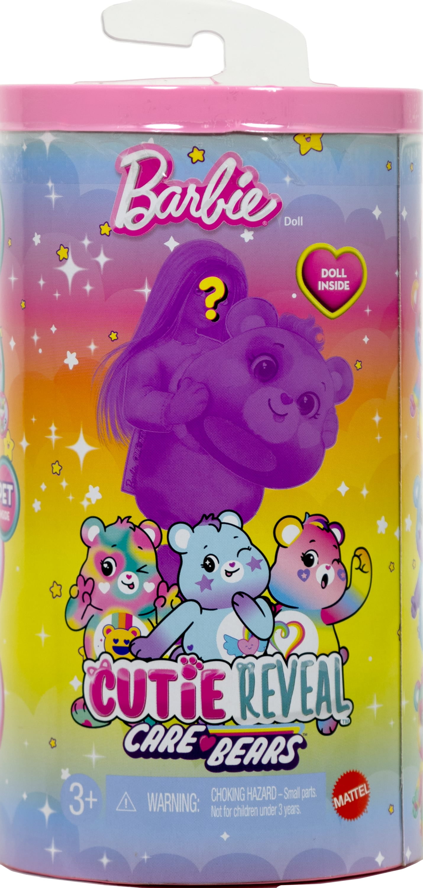 Barbie Cutie Reveal Care Bears Chelsea Small Dolls & Accessories, Series 2 (Styles May Vary)