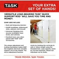 thumbnail image 4 of Task T74500 63" to 120" Quick Support Rod, Adjustable Support System, 132 lbs Max Capacity, 4 of 7