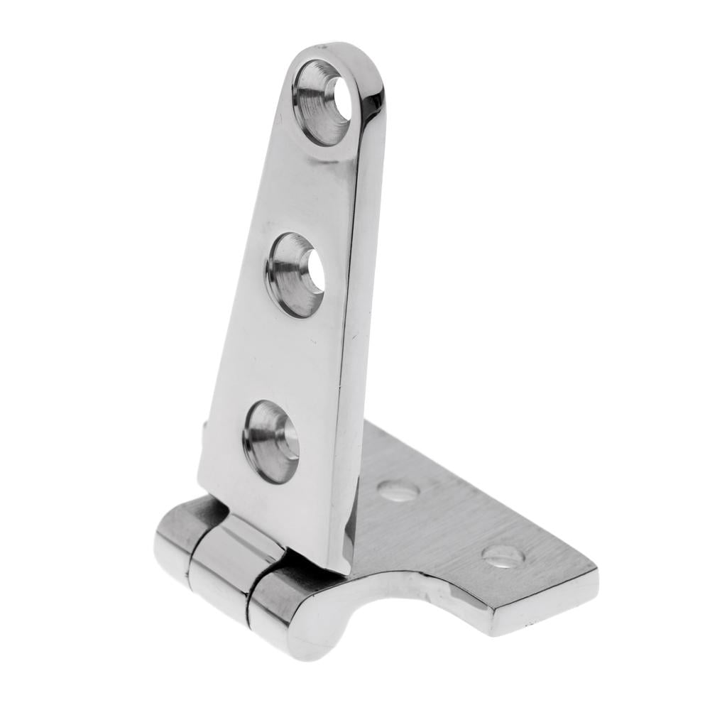 veasfak 4inch Stainless Steel Triangle Tee Hinge Shed Door Garden