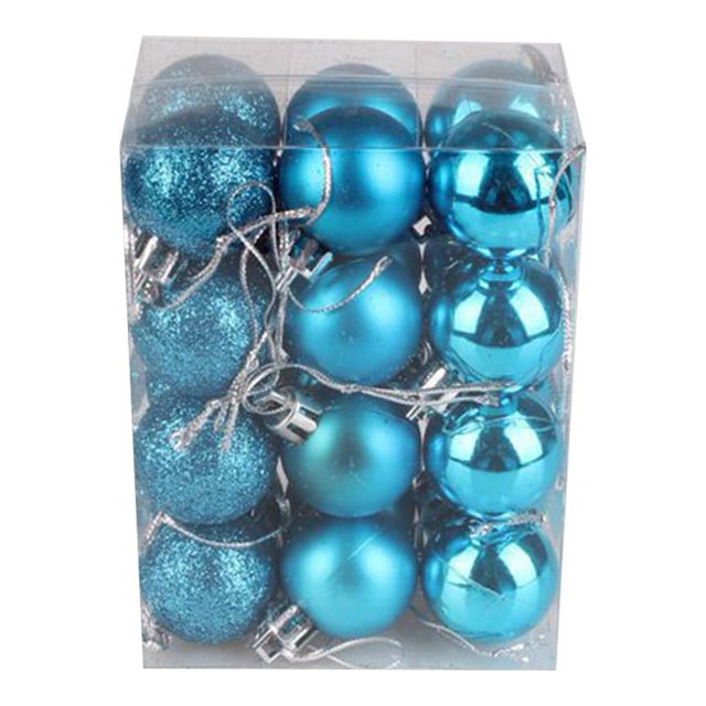 24Pcs Large Christmas Decor Baubles Tree Xmas Balls Party Wedding Ornament