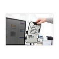 thumbnail image 3 of Monitor Whiteboard 10 Sheet Capacity Plastic Black/White | Total Quantity: 1, 3 of 3