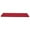 Red, variant on Bench/Settee Cushion, 47"W * 16.5"D x 2"T, Garden Bench Seat Cushion Pad, Swing Cushion