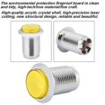 thumbnail image 3 of 32mm Game Machine Small Round Plating Button Replacement With Light(Yellow), 3 of 5